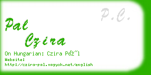 pal czira business card